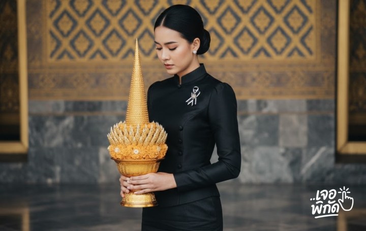 แจก 7 Prompt Gemini “ชุดไทยผู้หญิง ใส่ชุดไทยจิตรลดา” ถวายความอาลัย