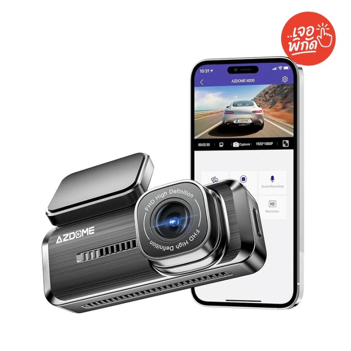 กล้องติดรถยนต์ขนาดเล็ก ยี่ห้อ AZDOME M200 / M300