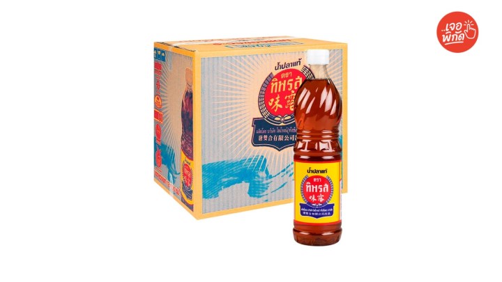 น้ำปลาแท้ ตราทิพรส (700 มล. × 12 ขวด)