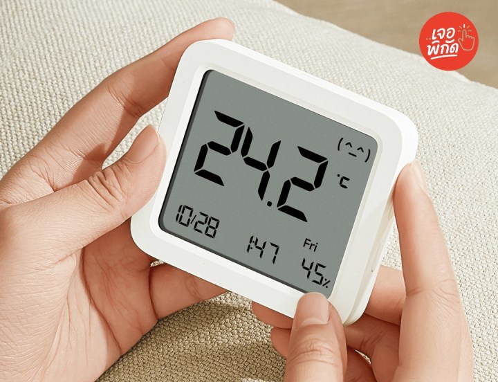 เครื่องวัดอุณหภูมิ/ความชื้นอัจฉริยะ (Smart Sensor)