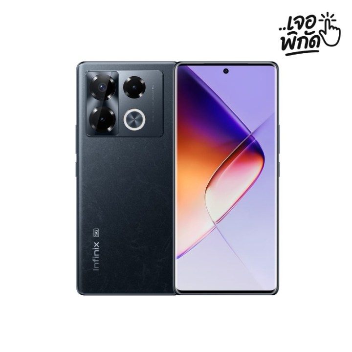 มือถือเล่นเกม PUBG ยี่ห้อ Infinix NOTE 40 Pro+ 5G