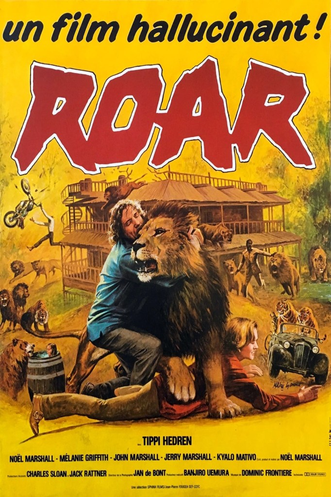 หนังสิงโต เรื่อง Roar (1981)