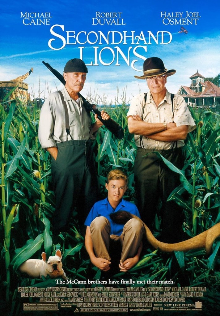 หนังสิงโต เรื่อง Secondhand Lions (2003)