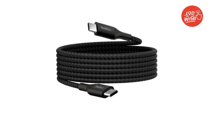 สายชาร์จเร็ว ยี่ห้อ Belkin รุ่น Braided 240W