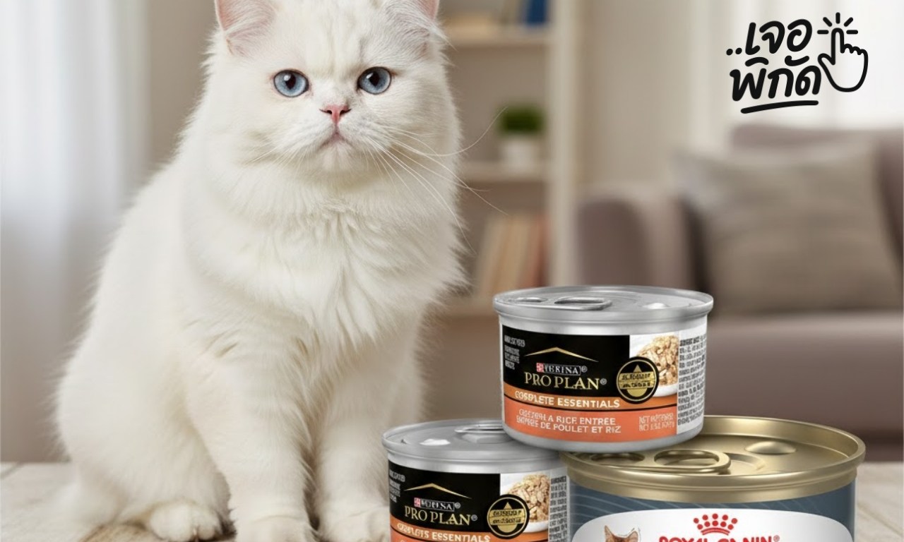 อาหารเปียกแมว มียี่ห้อไหนบ้าง? ที่ทาสแมวเลือกกัน