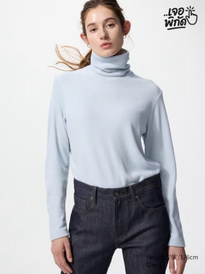 Uniqlo Heattech Ultra Warm High Neck อุ่นที่สุด ดูดีมีสไตล์