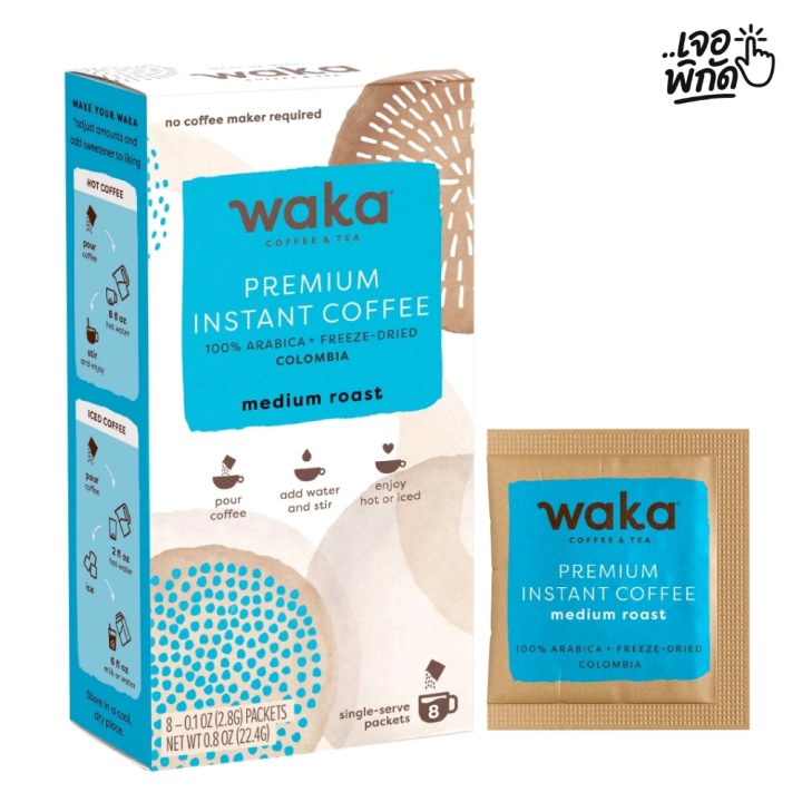 กาแฟซองสำเร็จรูป ยี่ห้อ : Waka Instant Coffee