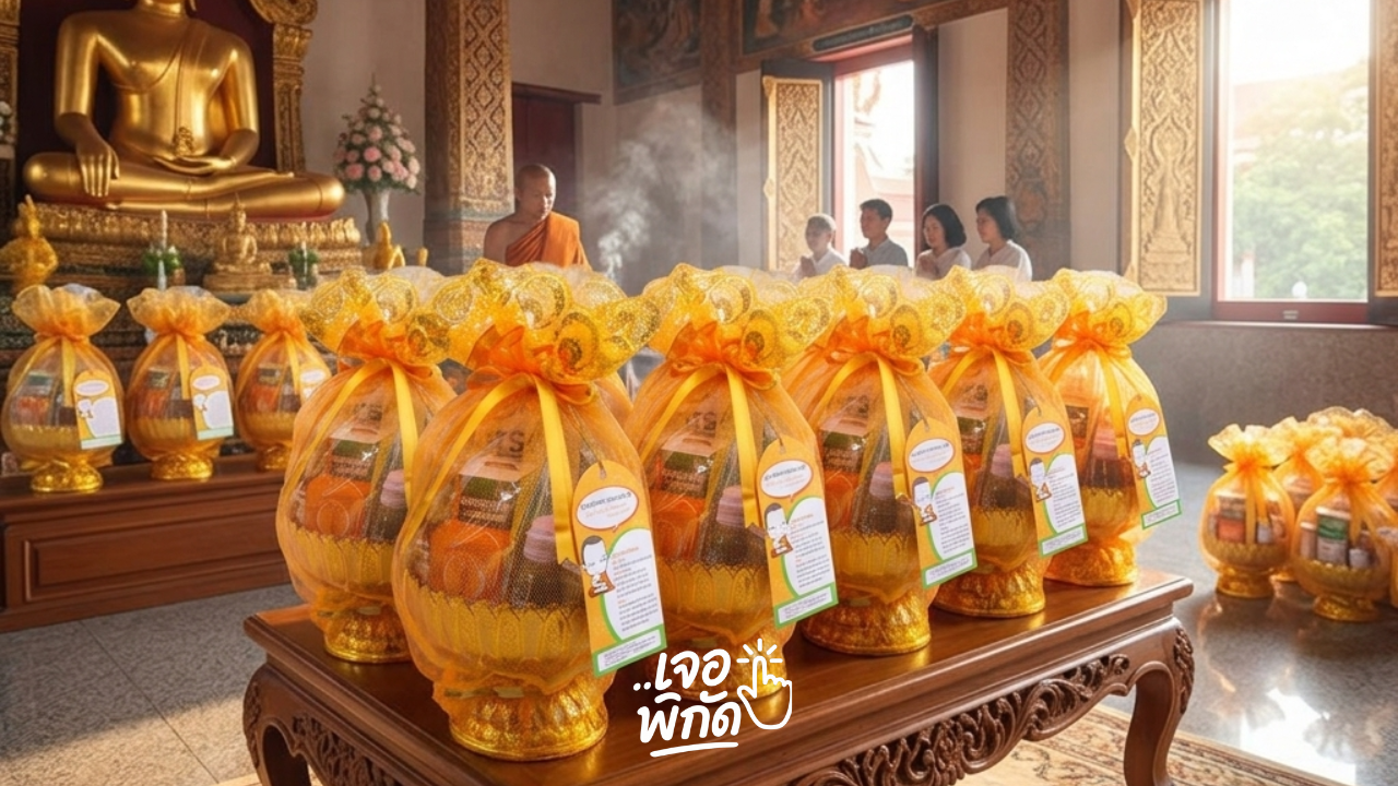 5 สิ่งของจัดใส่ชุดสังฆทานหน้าฝน หาซื้อได้ในเซเว่น (ฉบับอัปเดต 2026)