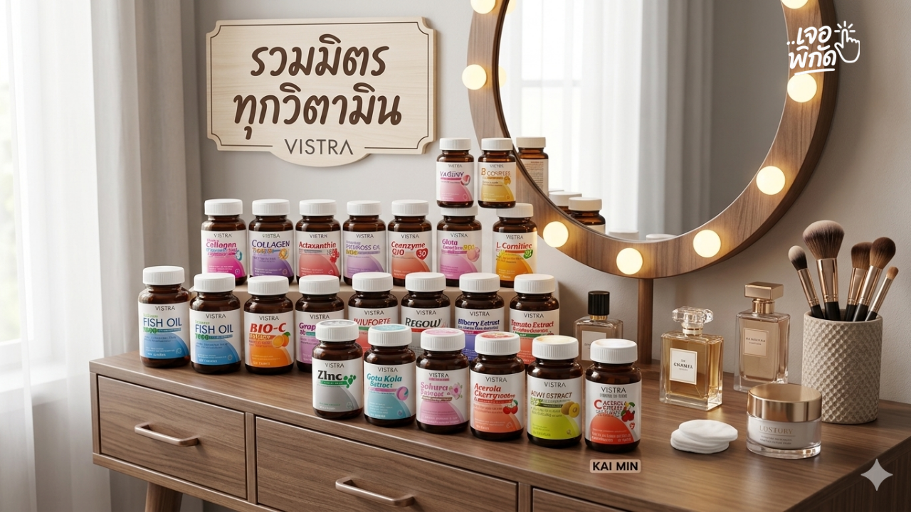 รู้จักแบรนด์ Vistra เป็นของประเทศอะไร? มีประวัติที่มาอย่างไร พร้อมแนะนำ 5 สินค้ายอดนิยมที่คนรักสุขภาพต้องรู้จัก