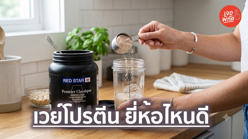 10 เวย์โปรตีน คอนเซนเตรท (WPC) ยี่ห้อไหนดี