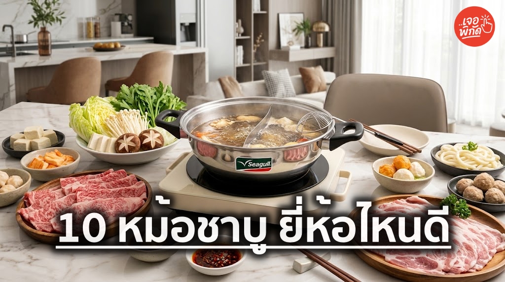 10 หม้อชาบู ยี่ห้อไหนดี อิ่มอร่อยจุใจa น้ำซุป 2 ช่อง ร้อนไวทันใจ