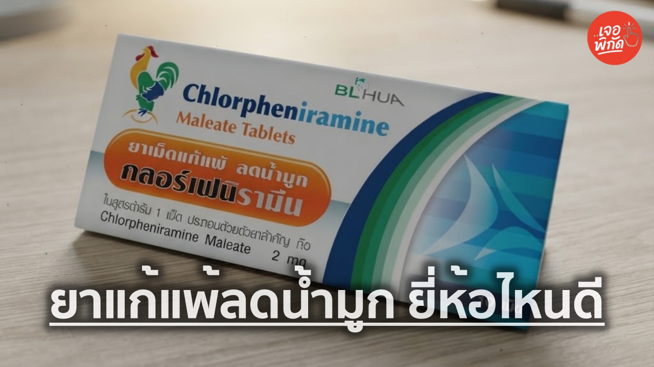 รวม 10 ยาแก้แพ้ และสเปรย์พ่นจมูก สำหรับคนเป็นภูมิแพ้