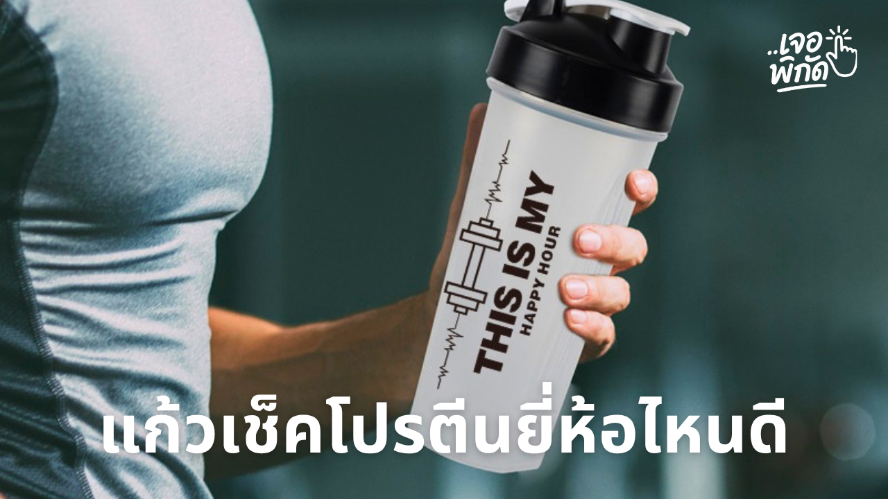 รีวิว 10 แก้วเชคโปรตีน 2569 แก้วเชคเวย์ ยี่ห้อไหนดี เขย่าง่าย ไม่เป็นก้อน