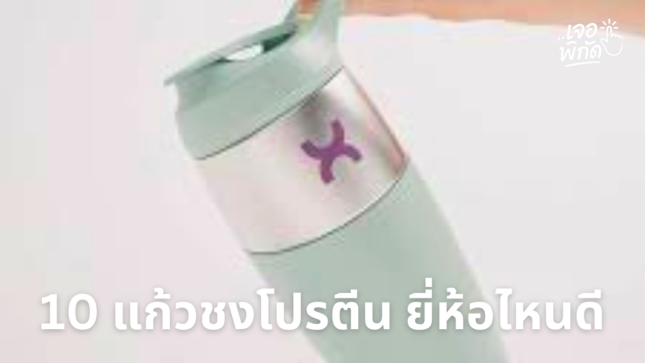 10 แก้วชงโปรตีน ยี่ห้อไหนดี ปี 2026 เขย่าง่าย ไม่เป็นก้อน พกพาสะดวก สำหรับสายออกกำลังกาย