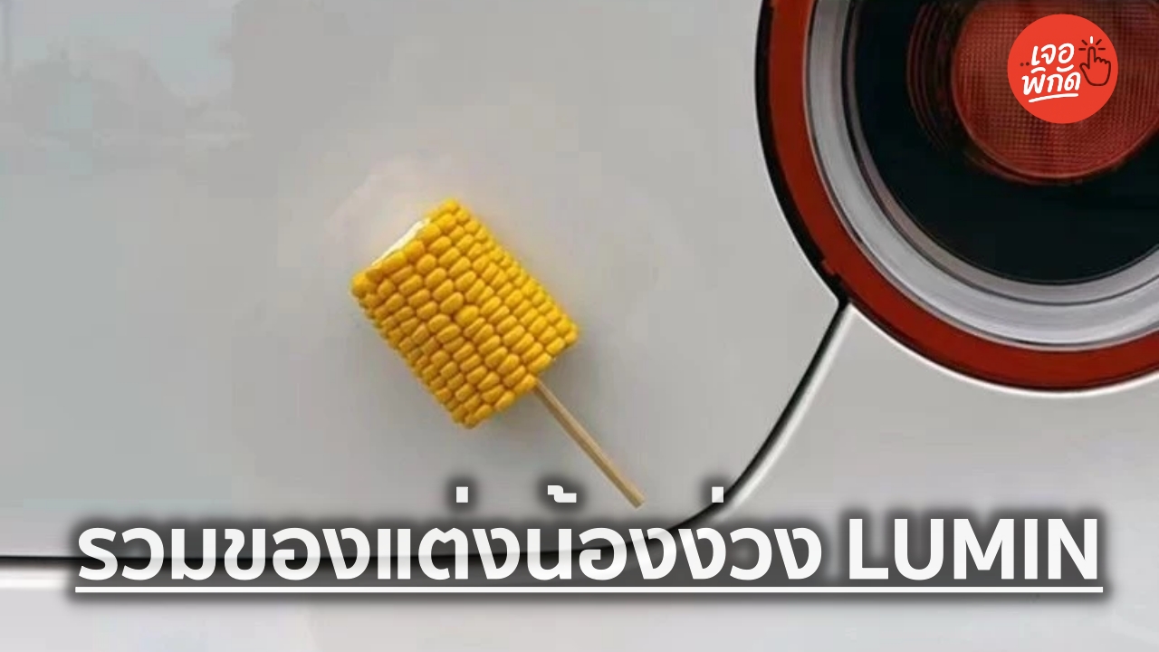 Lumin แต่งซิ่ง,Lumin แต่งน่ารัก,Lumin แต่งวินเทจ,Lumin สติีกเกอร์,Lumin ที่จับประตู,พวงมาลัย Lumin,ชุดเบาะ Lumin,สเกิร์ต Lumin,ที่วางของบนหลังคา Lumin,ชุดแต่ง Lumin